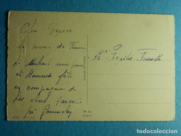 Postales: POSTAL - NAVIDE&Ntilde;A - M.D. PARIS - - Foto 2