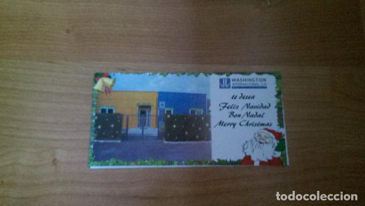 Postcards: POSTAL NAVIDE&Ntilde;A WASHINGTON INTERNACIONAL