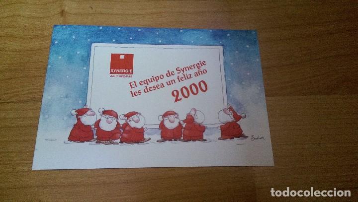 Postales: POSTAL NAVIDE&Ntilde;A SYNERGIE 2000