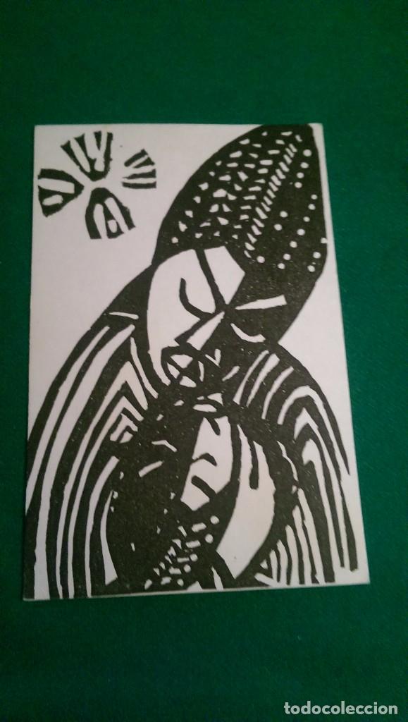 Cartes Postales: POSTAL NAVIDE&Ntilde;A &laquo;VIRGEN CON NI&Ntilde;O EN BLANCO Y NEGRO&raquo; A&Ntilde;O 1970