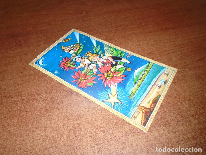 Cartes Postales: CHRISTMAS TARJETA POSTAL NAVIDAD TEMATICA CANARIA, EL TEIDE Y NI&Ntilde;OS CON TRAJE REGIONAL