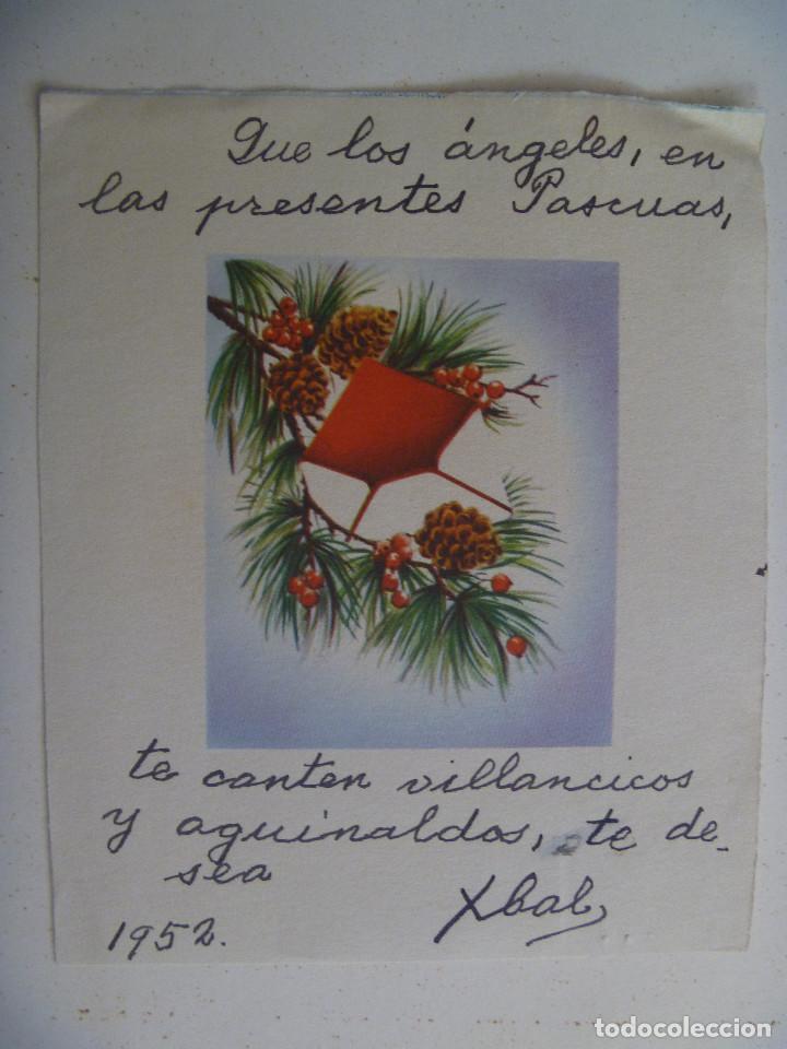 Postkarten: BONITA POSTAL DE FELICITACION DE NAVIDAD . A&Ntilde;OS 50