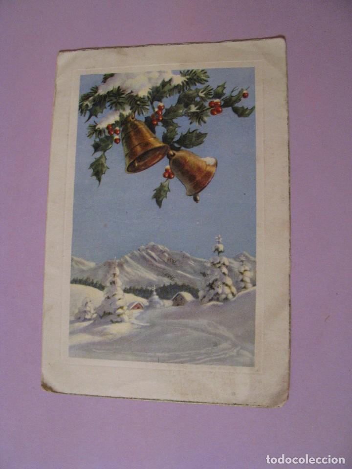 Postais: POSTAL DE NAVIDAD. DIPTICA.  ESCRITA. A&Ntilde;OS 50.