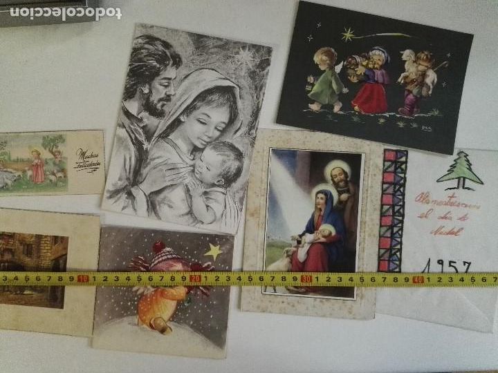 Postales: 7 Tarjetas de Navidad variadas de 1950s - Foto 1