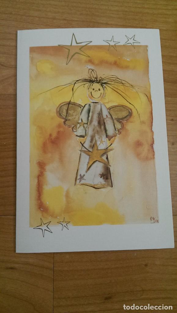 Postales: POSTAL NAVIDE&Ntilde;A &laquo;&Aacute;NGEL DE NAVIDAD&raquo; - Foto 1