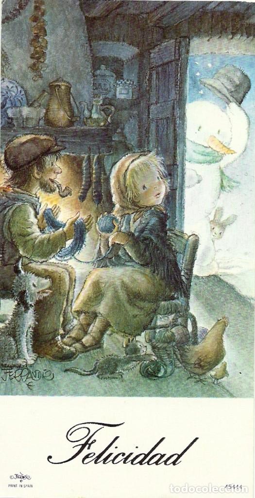 Cartoline: 0736Q - FERR&Aacute;NDIZ - FELICIDAD - N&ordm; 45444- 16,5X8,5 CM