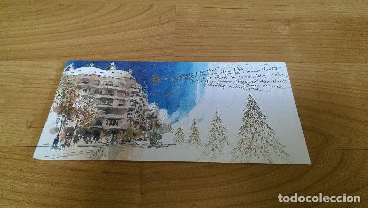 Postales: POSTAL NAVIDE&Ntilde;A &laquo;BUSQUETS&raquo; LA PEDRERA - Foto 1