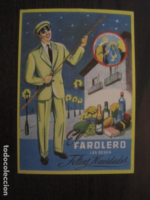 Postkarten: EL FAROLERO LES DESEA FELIZ NAVIDAD  - VER FOTOS -(51.012)