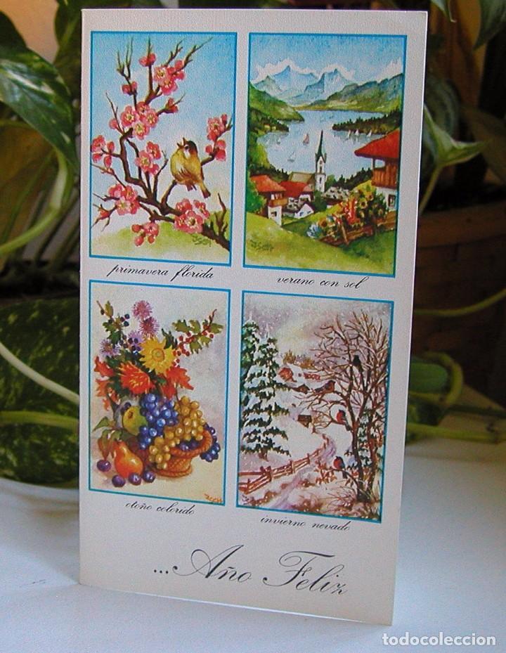 Postais: TARJETA POSTAL O FELICITACI&Oacute;N DE NAVIDAD D&Iacute;PTICO PINTORES BOCA Y EL PIE 1980 ARTIS MUTI SIN USAR