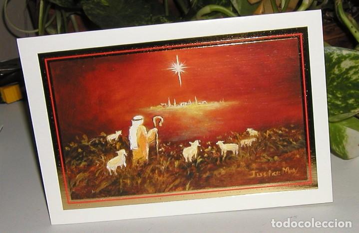 Cartes Postales: TARJETA POSTAL FELICITACI&Oacute;N NAVIDAD E 810 LA ESTRELLA QUE BRILLA SIN CIRCULAR ARTIS MUTI