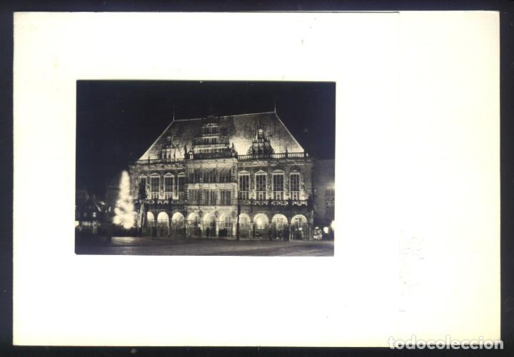 Postcards: B-0337- FELICITACI&Oacute;N NAVIDAD DEL AYUNTAMIENTO DE BREMEN (ALEMANIA).