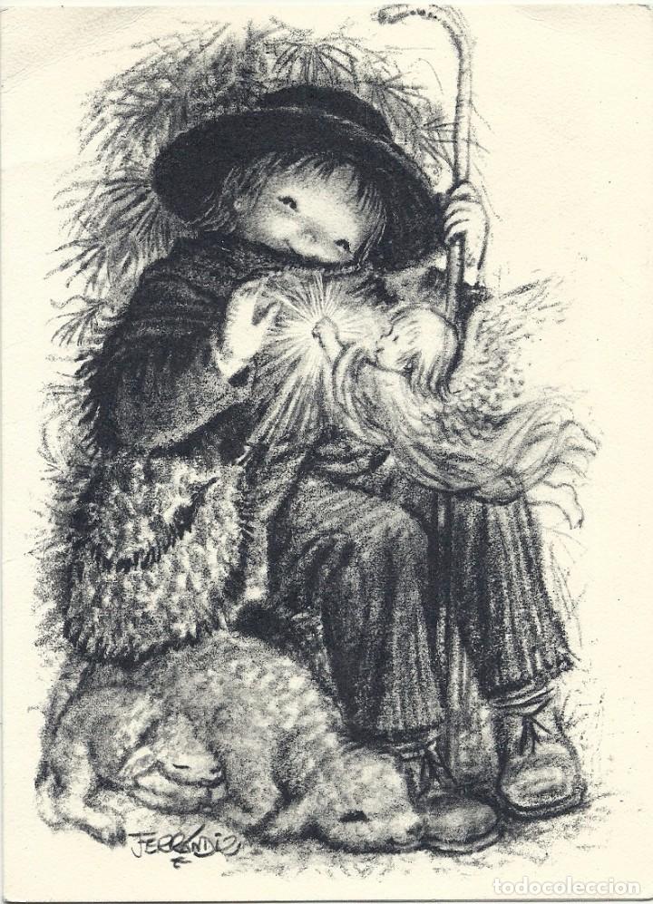 Postkarten: 0809H - FERR&Aacute;NDIZ- LLAMADA AL CORAZ&Oacute;N- EDIC.SUBI V. 1831.1- DIPTICA GRANDE 23X16,8 CM - PUBLICITARIA