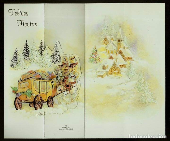 Cartes Postales: 0848H - VIVES - EDICROMO SERIE 9781.2-TRIPTICA , TROQUELADA 18,5X11 CM -DIBUJO INTERIOR