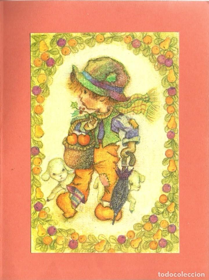 Postais: 0880G - LISI MARTIN ? - DIPTICA -CARPETILLA DENTRO POSTAL - MIDE 16,5X12,5 CM