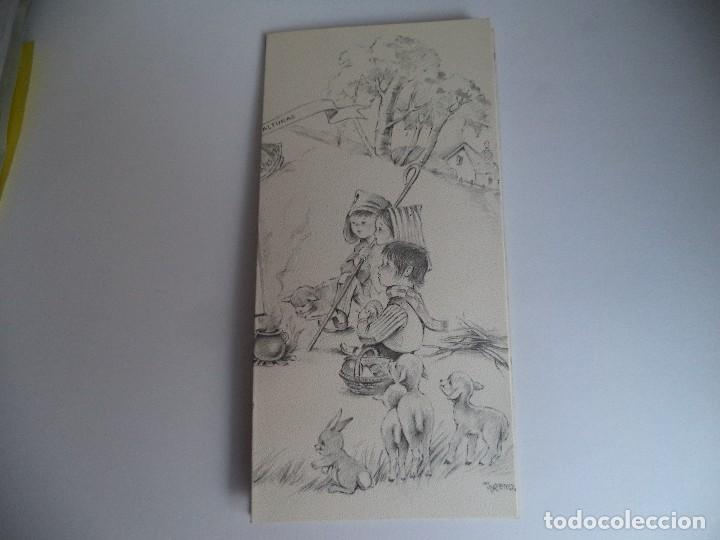 Postales: Postal de Navidad.Moreno - Foto 3