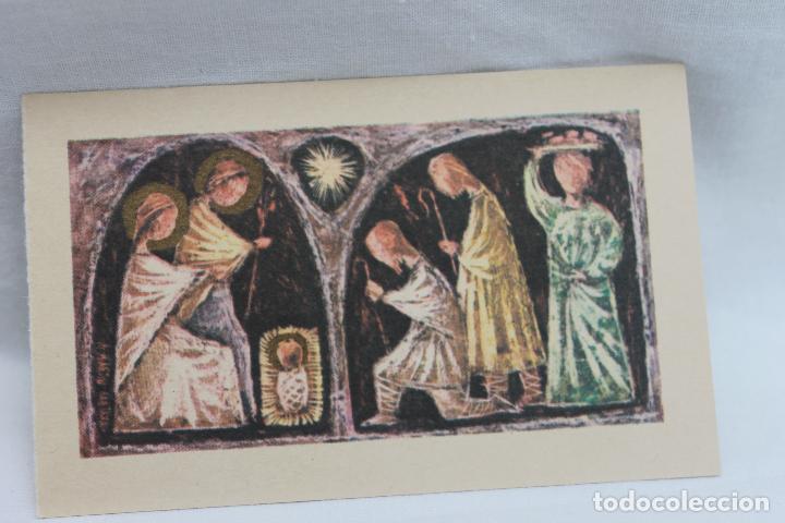 Postales: LOTE DE DOS POSTALES PEQUE&Ntilde;AS DE NAVIDAD, - Foto 3