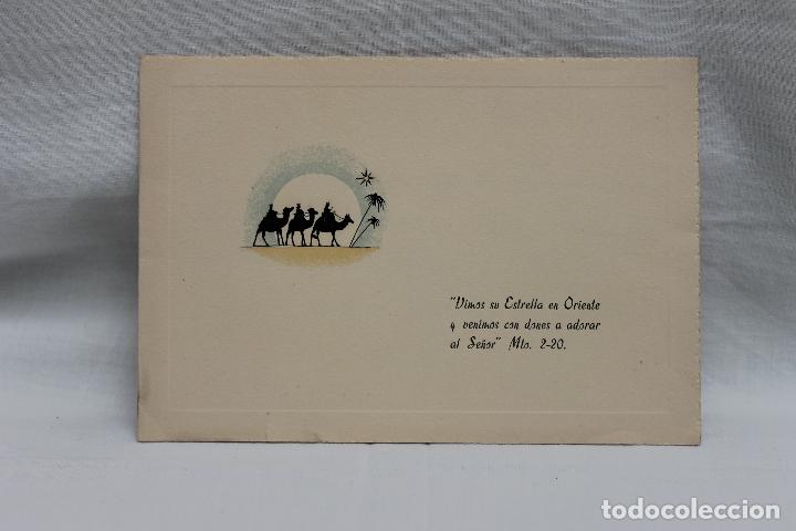 Cartes Postales: ANTIGUA POSTAL DE NAVIDAD, TIPO LIBRO, A&Ntilde;OS 60