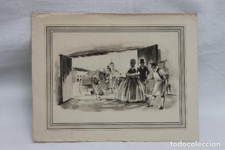 Cartes Postales: ANTIGUA POSTAL DE FELICITACION DE NAVIDAD, A&Ntilde;OS 50.