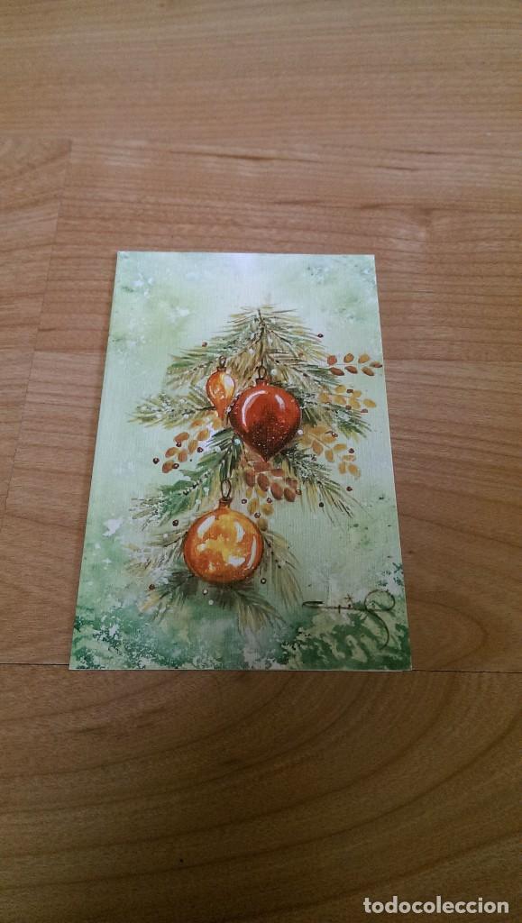 Postcards: ANTIGUA POSTAL NAVIDE&Ntilde;A &laquo;BOLAS DE NAVIDAD&raquo; 1989 SERIE 15223-1