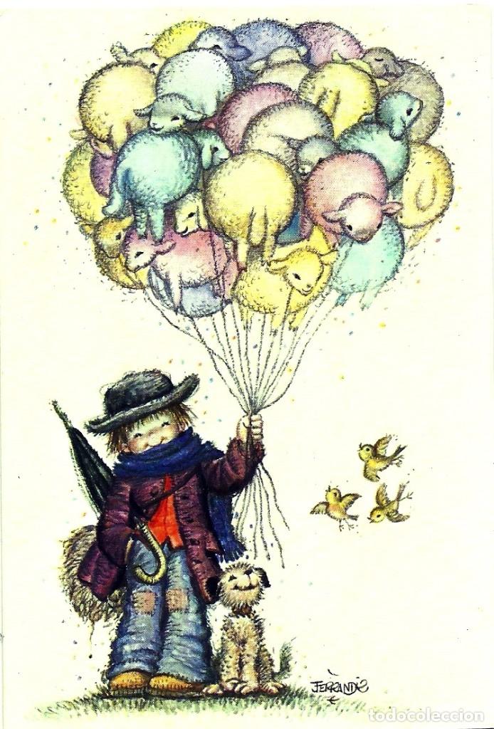 Postkarten: 0897J - FERR&Aacute;NDIZ -EDICIONES SUBI A-1931.2 - DIPTICA 14X10 CM - ORIGINAL FERR&Aacute;NDIZ