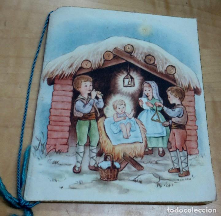 Postais: POSTAL D&Iacute;PTICO NAVIDAD A&Ntilde;O 1954 ESCRITA C.C. MOD. 13 14X11 CM.