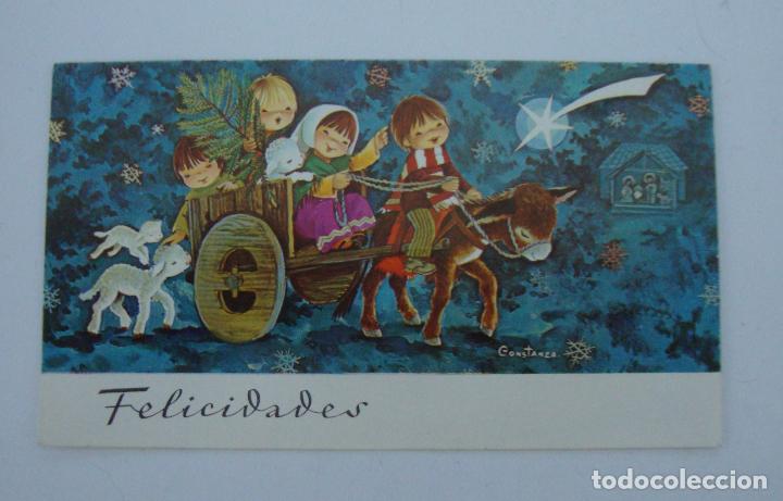 Postais: (ALB-TC-18) TARJETA NAVIDAD SIMPLE ESCRITA CONSTANZA