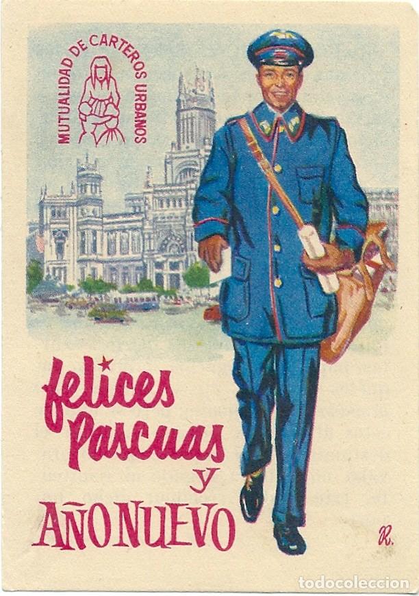 Postales: 2012V EL CARTERO - FELICITACI&Oacute;N MUTUALIDAD DE CARTEROS  11X7,5 CM