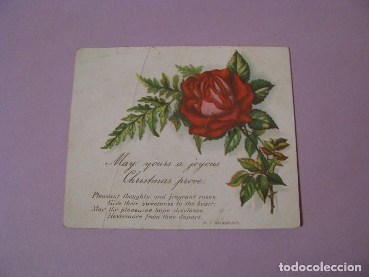 Postais: ANTIGUA TARJETA POSTAL DE REINO UNIDO. 10X8,5 CM. ESCRITA.