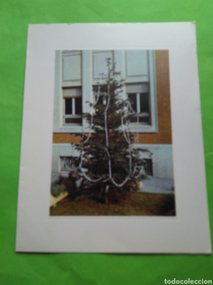 Postais: FELICITACION NAVIDE&Ntilde;A / NAVIDAD ESCRITA 1968 ESCRITA