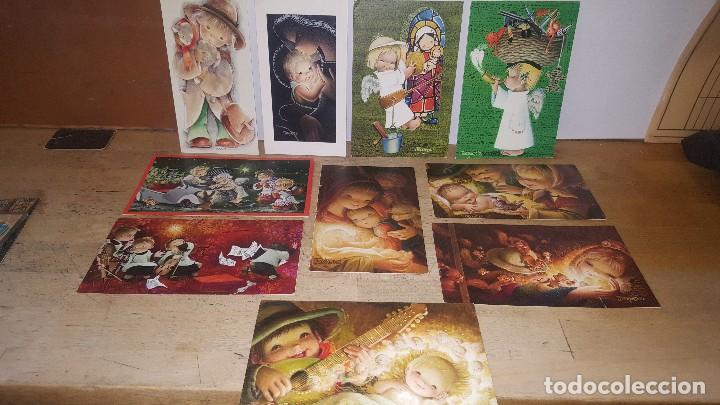 Postkarten: 20 tarjetas navide&ntilde;as ilustradas por ferrandiz, dipticos escritos en interior