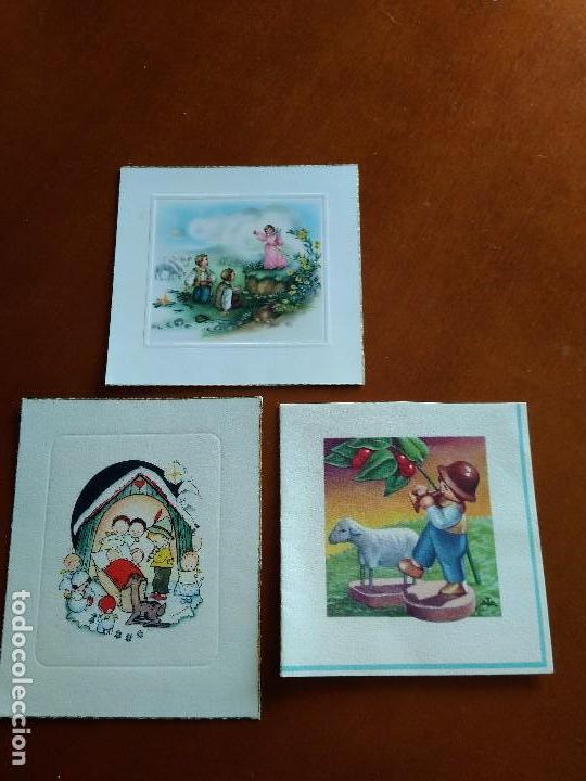 Postales: ANTIGUAS TARJETAS - POSTALES NAVIDE&Ntilde;AS - Foto 1