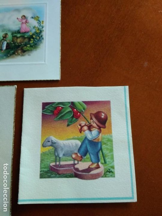 Postales: ANTIGUAS TARJETAS - POSTALES NAVIDE&Ntilde;AS - Foto 3
