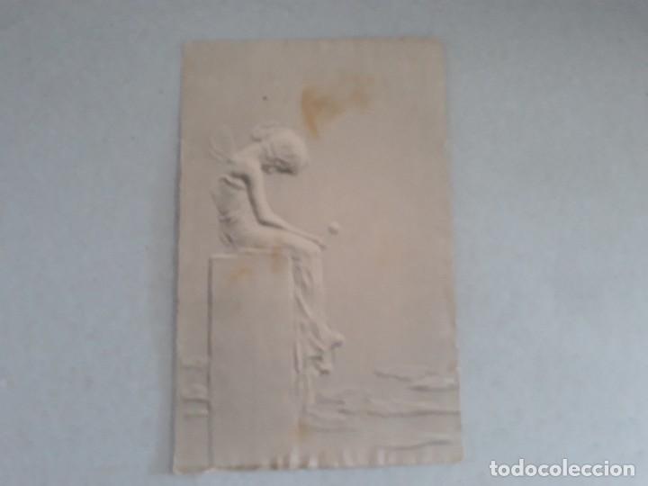 Postales: Vienne Angel postal antigua - Foto 1