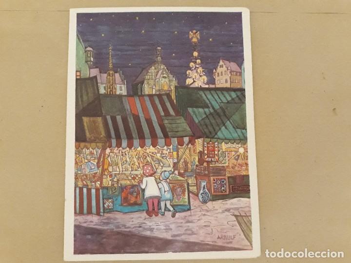 Postales: Vispera de Reyes Postal doble sin escribir - Foto 1