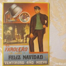 Postales: BARCELONA - EL FAROLERO LES DESEA FELIZ NAVIDAD Y VENTUROSO AÑO NUEVO