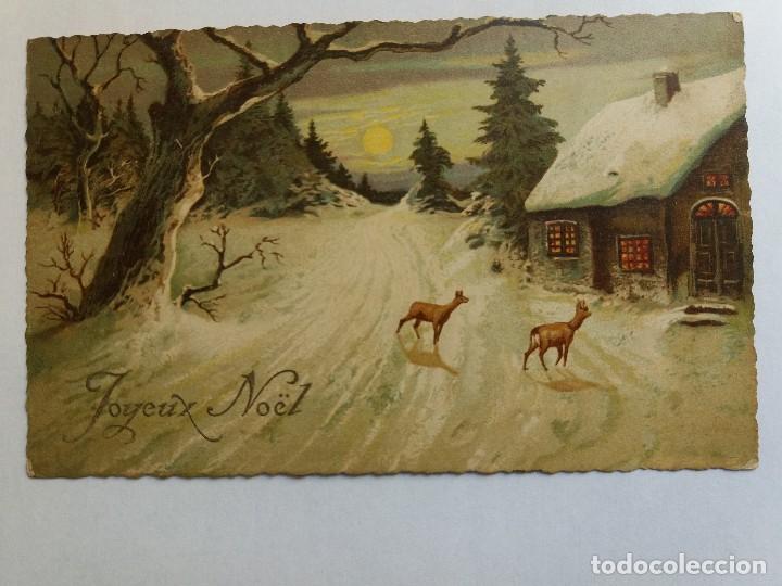 Antigua Postal Francia Navidad Joyeux Noe Sold Through Direct Sale