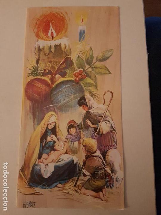 Postales: FELICITACION NAVIDAD ALTABRE ILUSTRADOR 10,5 X 21,5 CMTS