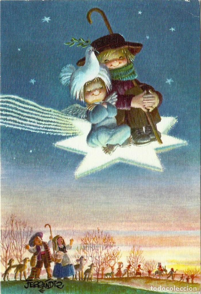 Postales: 8937 -FERR&Aacute;NDIZ- ESTRELLA MAGICA - EDICIONES SUBI N. 1818.4 - DIPTICA - 17X11,5 CM