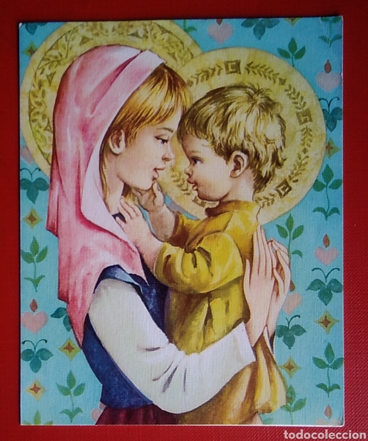 Postales: Bonita tarjeta felicitaci&oacute;n Navidad a&ntilde;os 60 no escrita / 11 x 14 cm