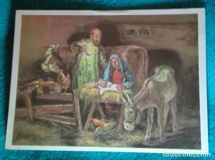 Postais: -72622 POSTAL NAVIDAD, PINTURA EL PESEBRE, 3355