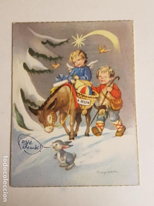 Postales: FELICITACION NAVIDAD  7X9CM - Foto 1