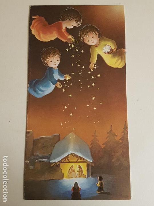 Postales: FELICITACION NAVIDAD 16X9CM - Foto 1