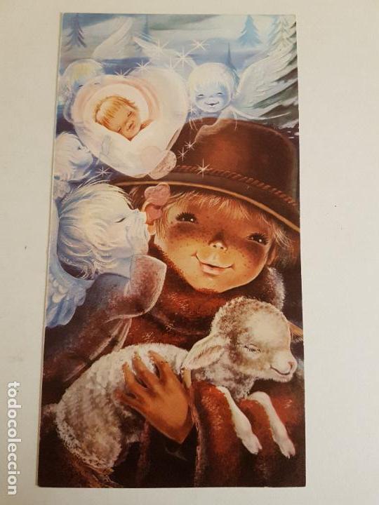Postales: FELICITACION NAVIDAD 16X9CM - Foto 1