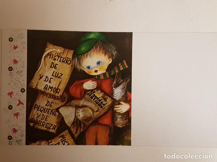 Postales: FELICITACION NAVIDAD 15X8CM - Foto 1