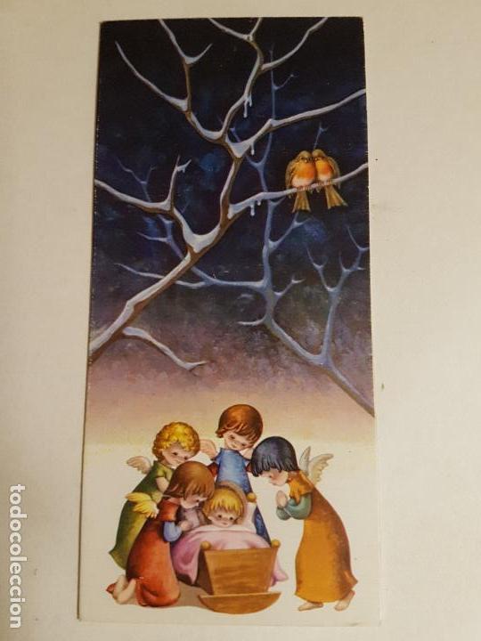 Postales: FELICITACION NAVIDAD 12X6CM - Foto 1