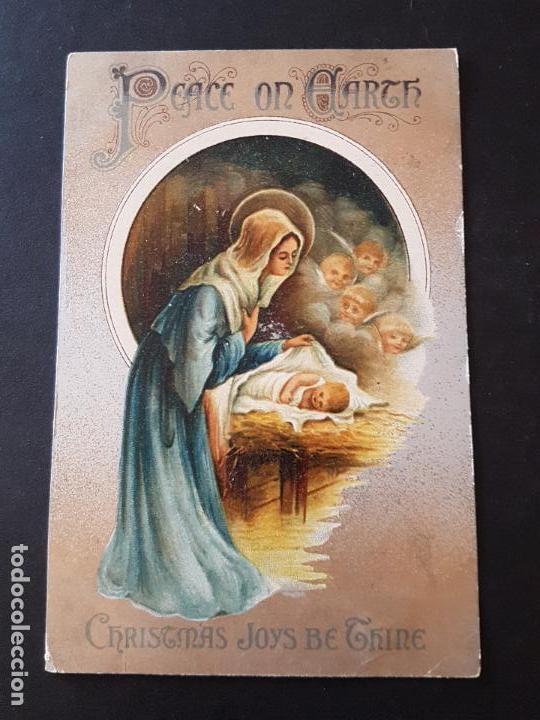 Postales: POSTAL NAVIDAD VIRGEN CON NI&Ntilde;O - Foto 1