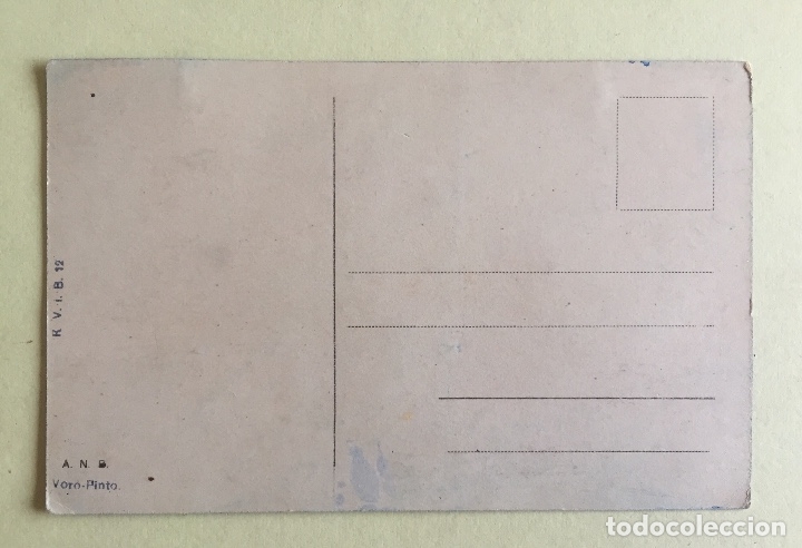 Postales: TARJETA POSTAL-  NAVIDAD-   PINTADA A MANO - Foto 2
