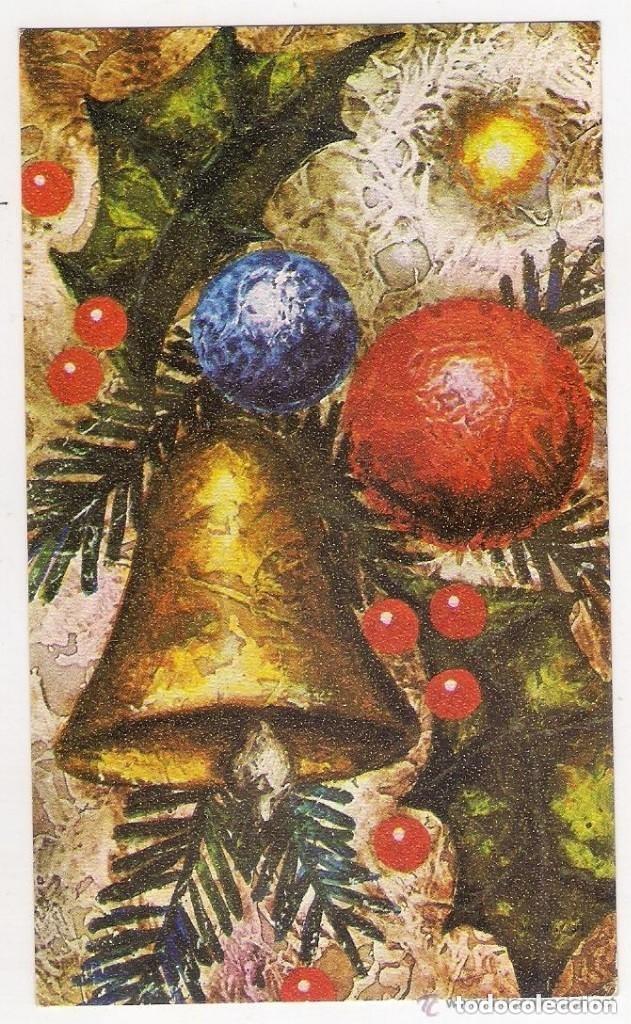 Postais: -53080 POSTAL NAVIDAD, DIBUJO CAMPANA, RAMA DE ARBOL Y BOLAS