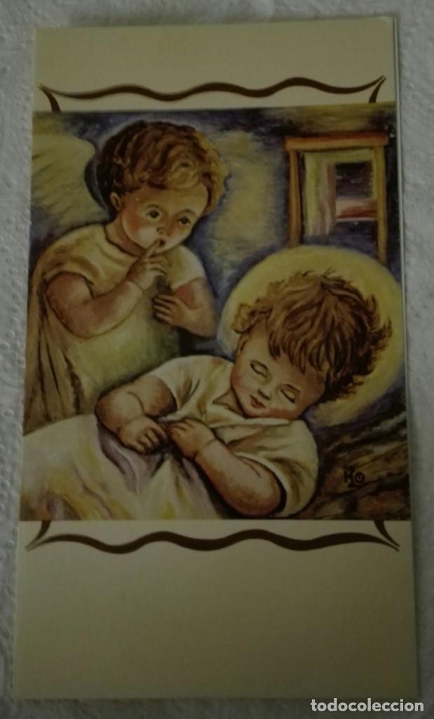 Postais: 73629 POSTAL DIBUJO NI&Ntilde;OS NAVIDAD, JES&Uacute;S DUERME, ILUSTRACION MO, 115.77