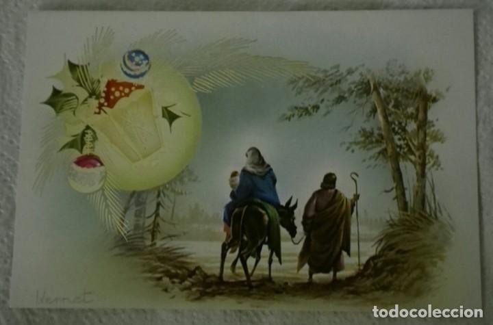 Postcards: -73634 POSTAL DIBUJO NAVIDAD, ILUSTRACION VERNET, ED. C Y Z 1206/55-A